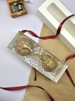 شمع کدو تنبل و کدو حلوایی طرح دار